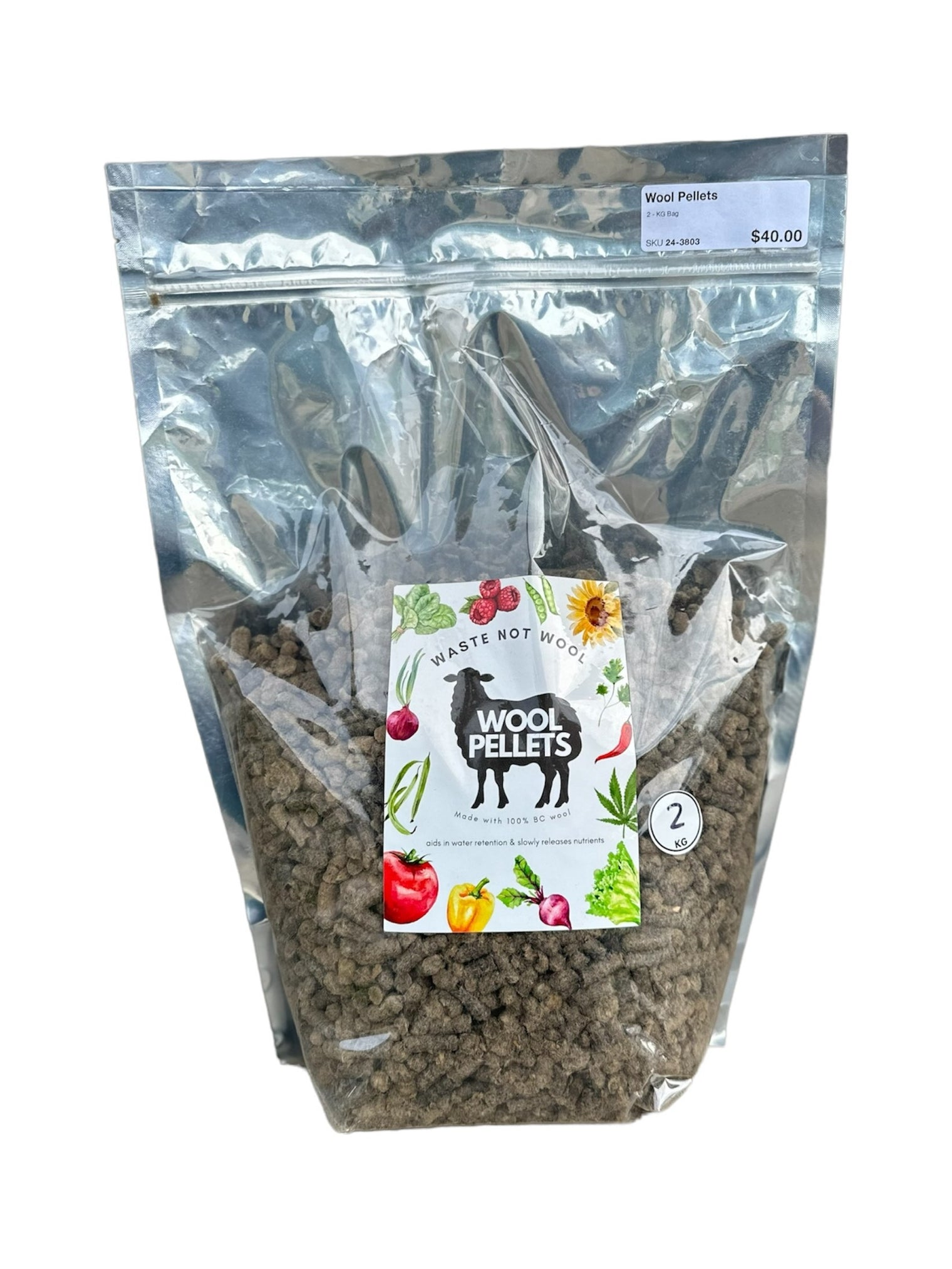 Wool Pellets - Waste Not Wool