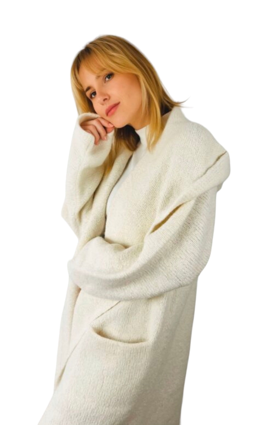 Women's Belen Hooded Alpaca Coat