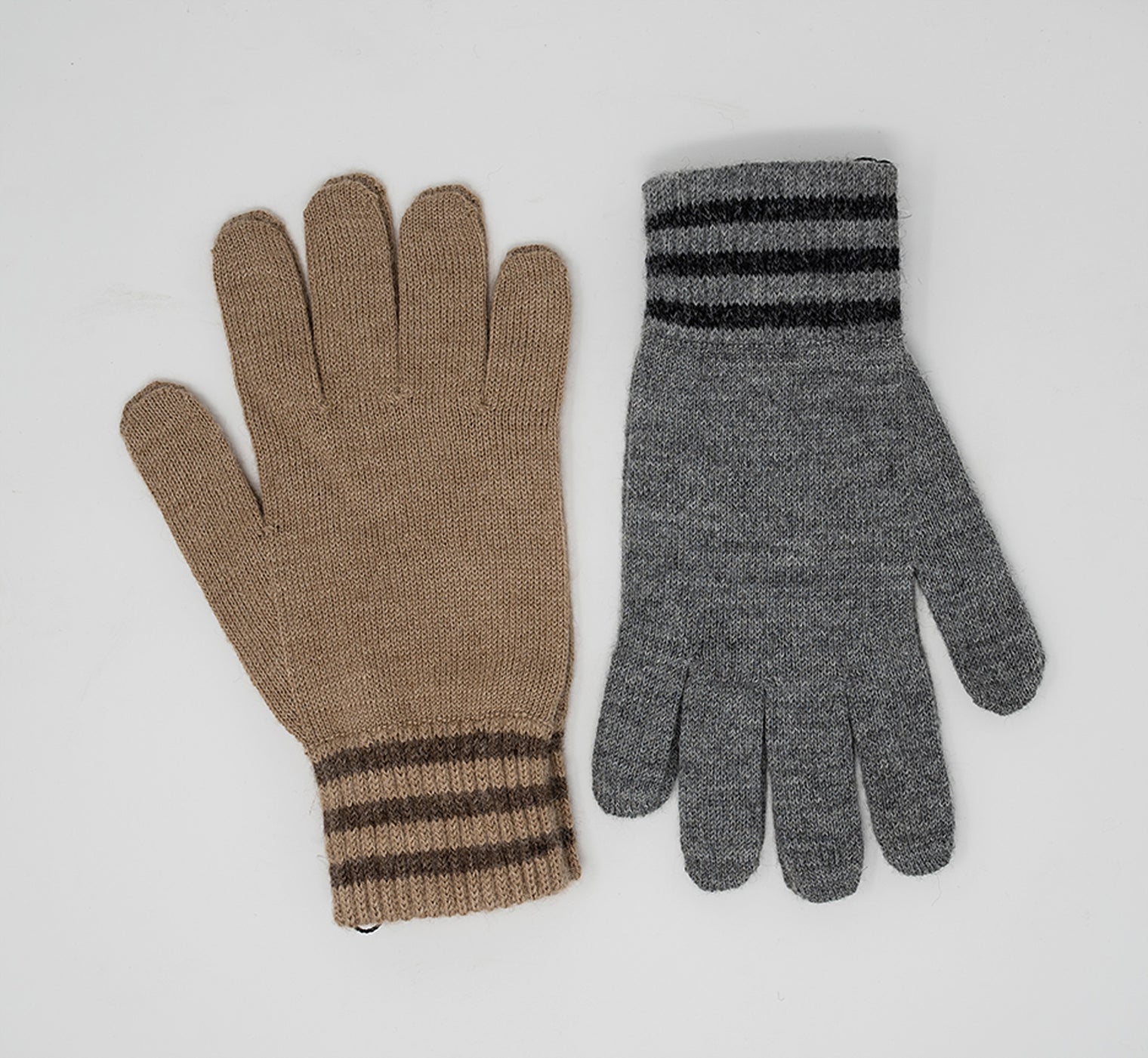 Alpaca Jersey Knitted Gloves