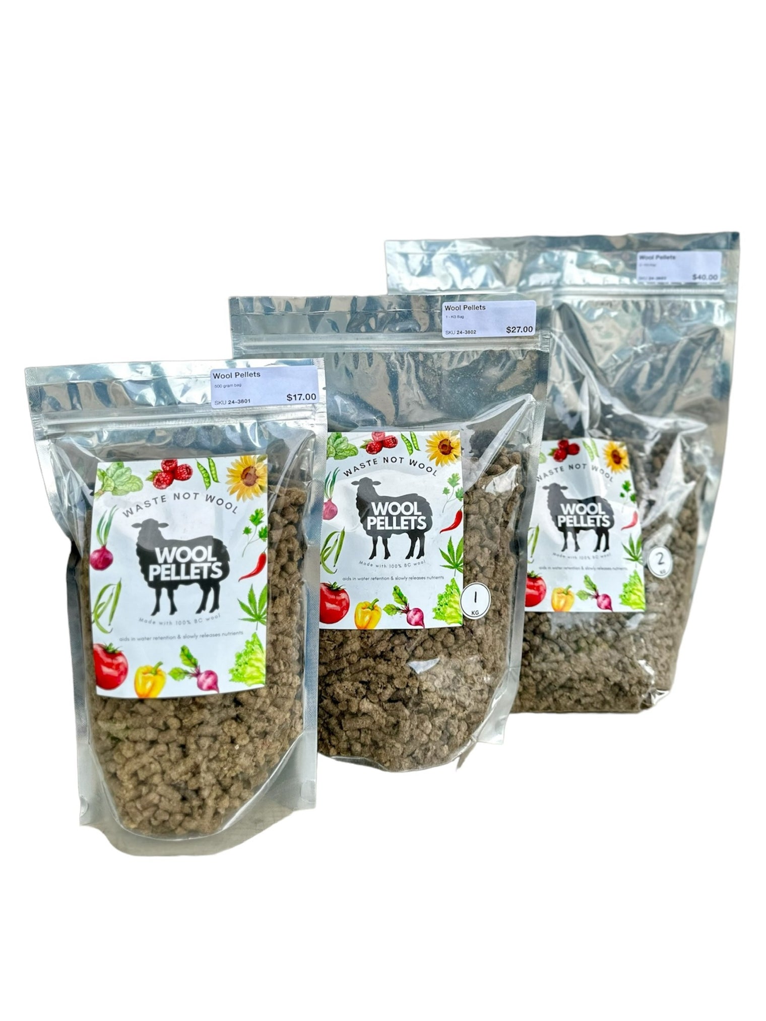 Wool Pellets - Waste Not Wool