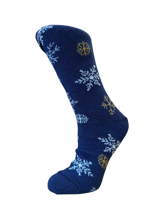 Alpaca Snowfall Socks