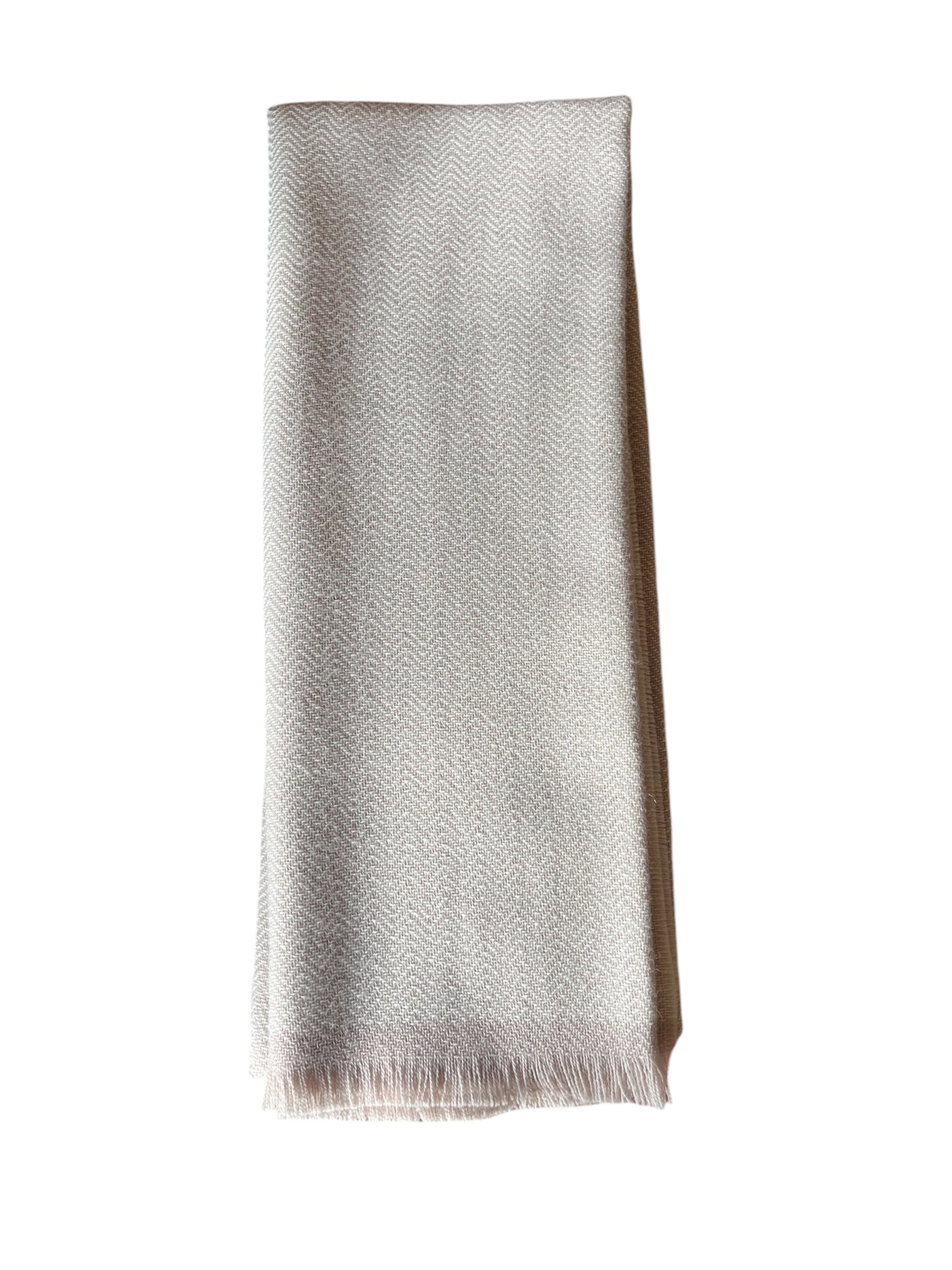 Alpaca Herringbone Shawl