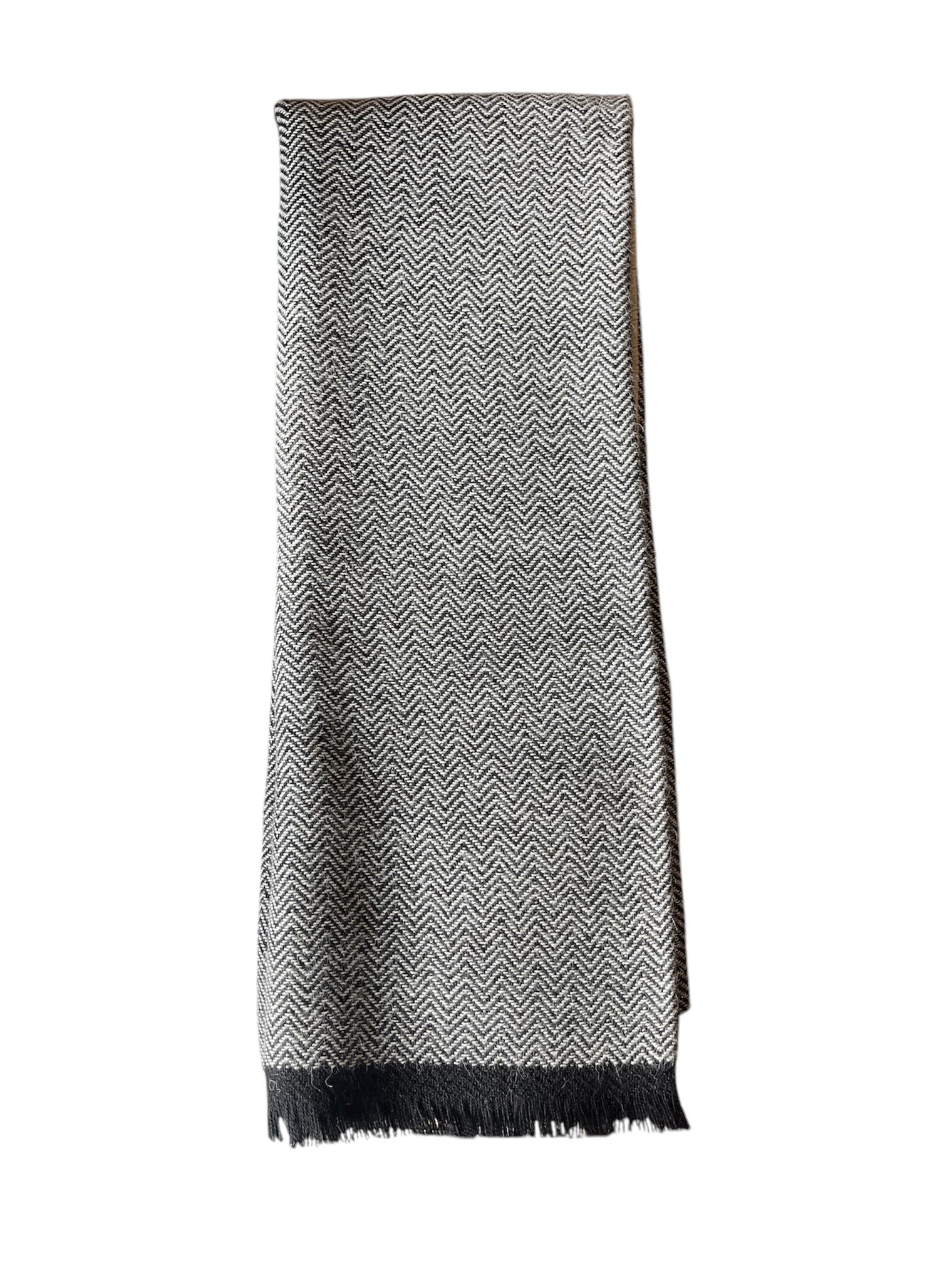 Alpaca Herringbone Shawl