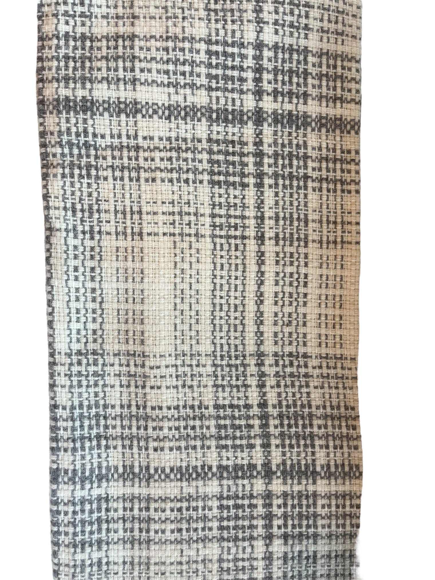 Rustic Plaid Alpaca Throw
