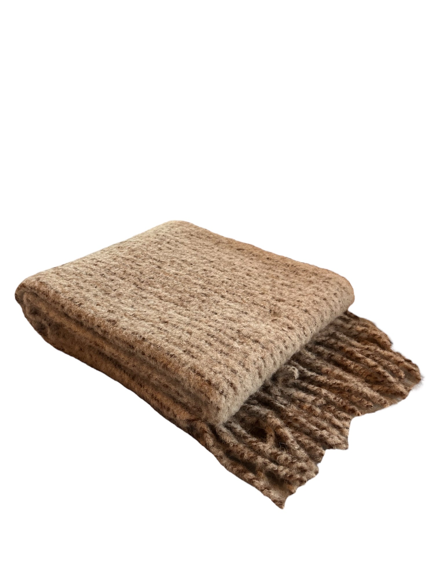 Alpaca III Boucle Striped Throw