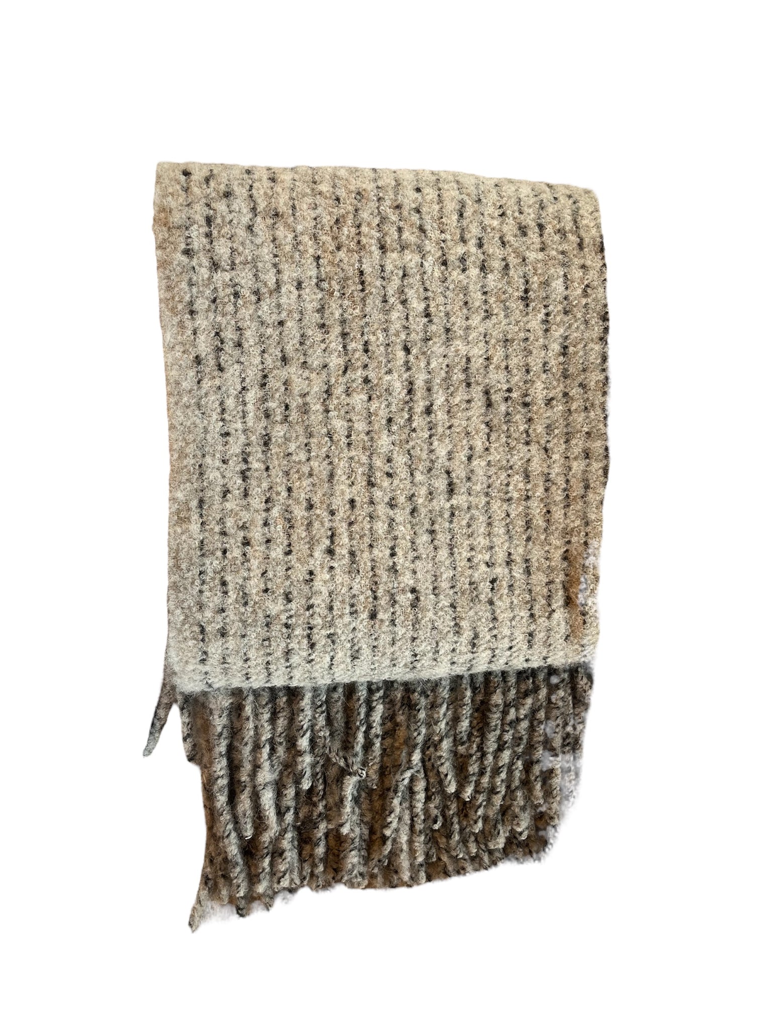 Alpaca III Boucle Striped Throw