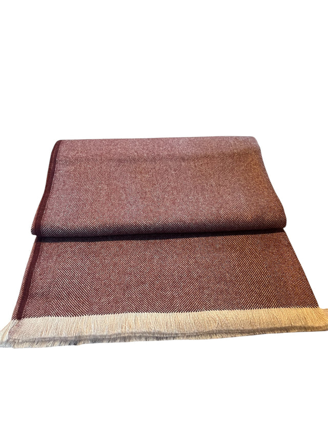 Premium Herringbone Throw