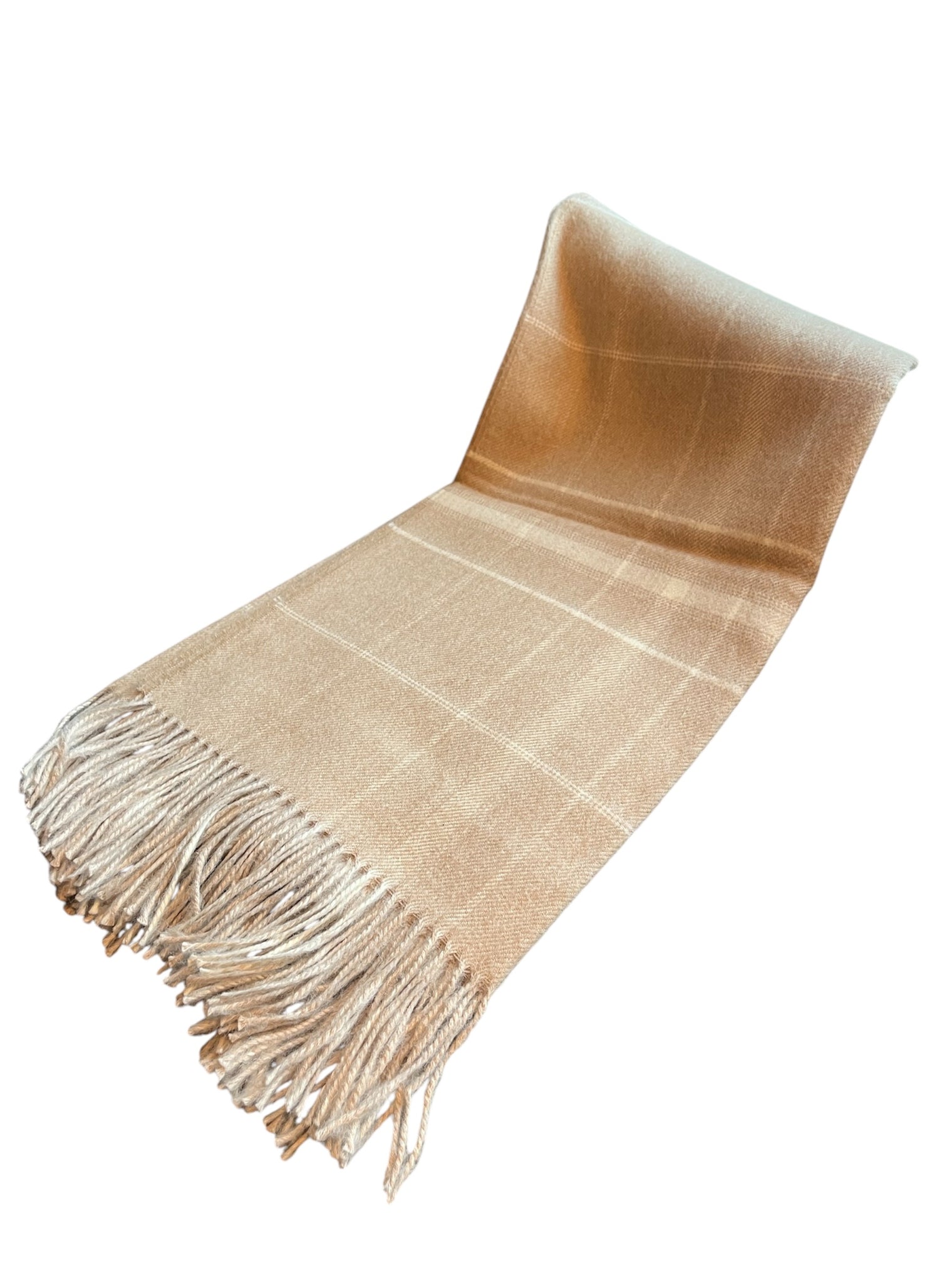 Alpaca Plaid ECO Throw