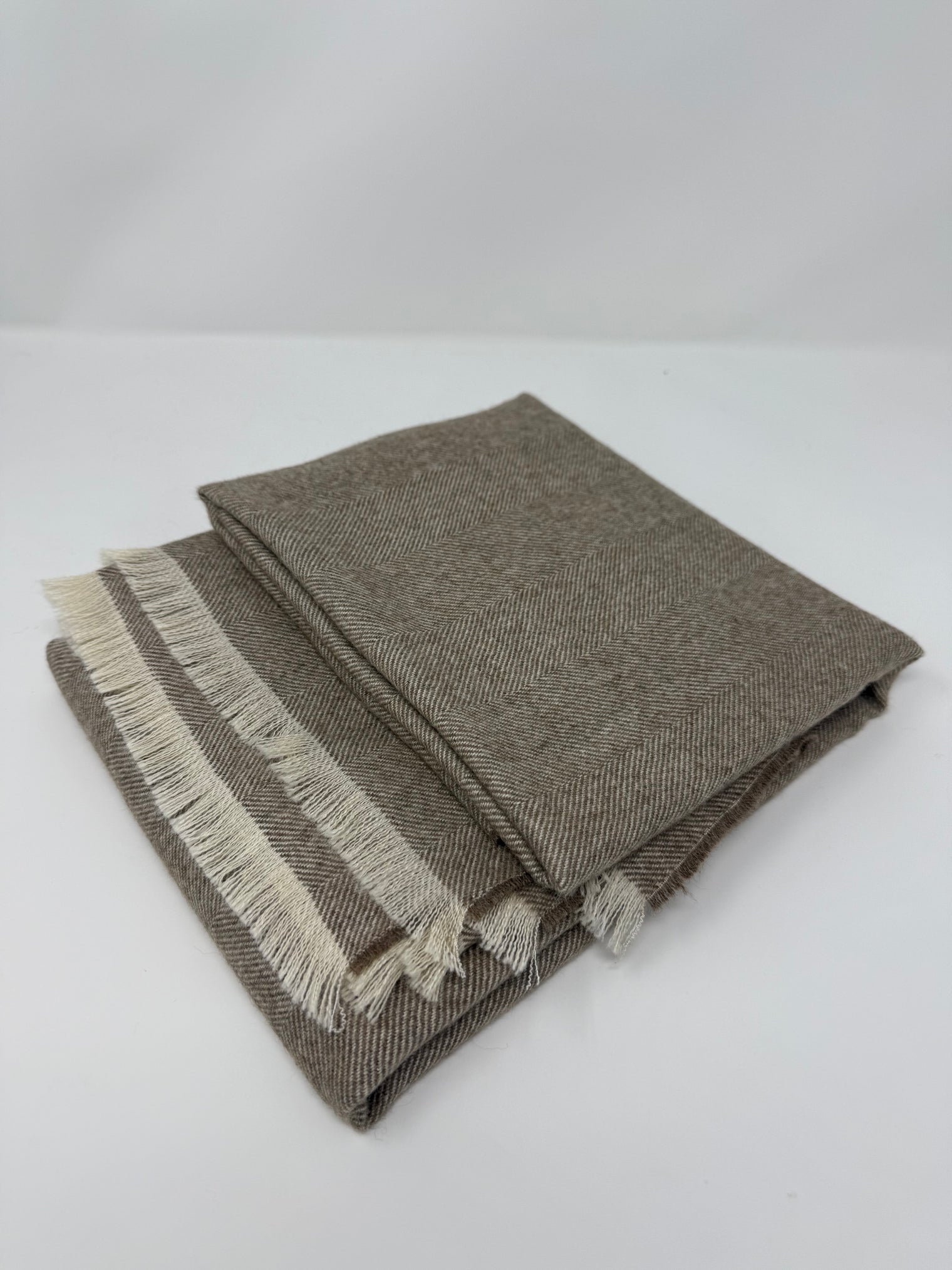 Premium Herringbone Throw