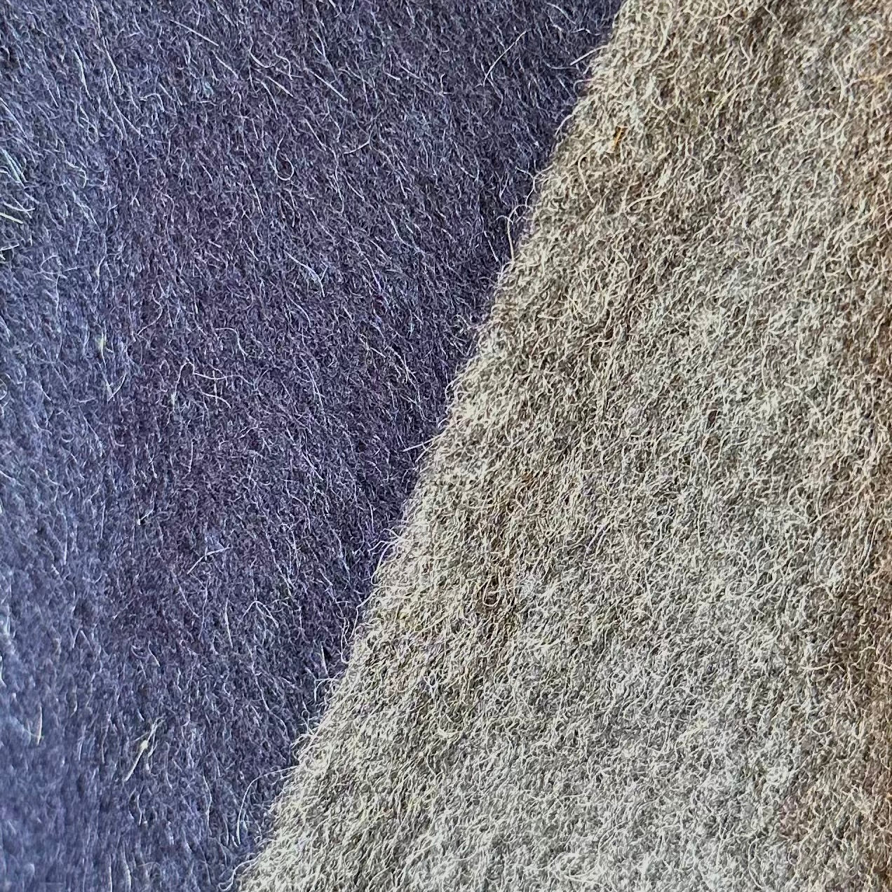 Reversible Alpaca Ruana
