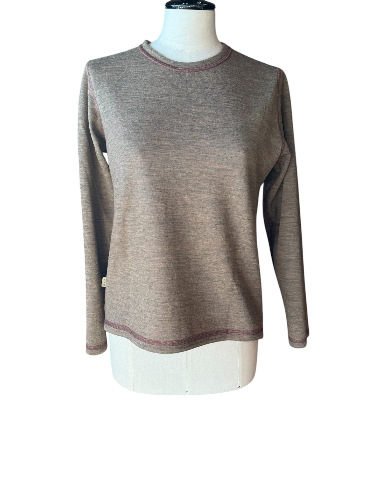 Ladies' Circular Alpaca Reversible Pullover