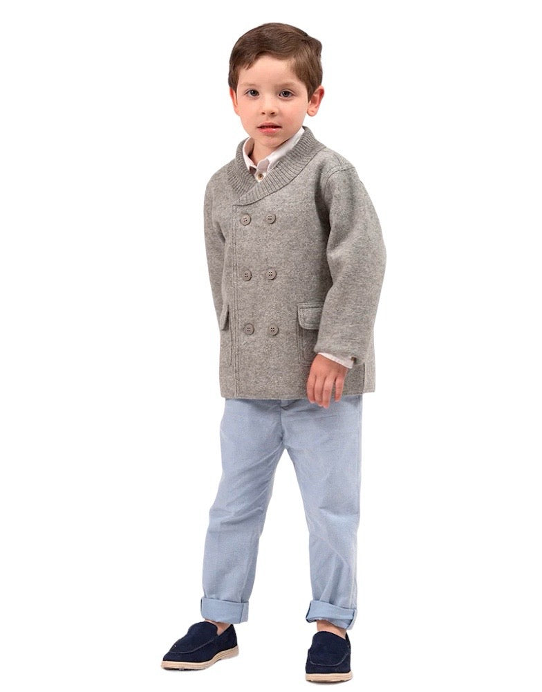 Boy's Santiago Alpaca Coat