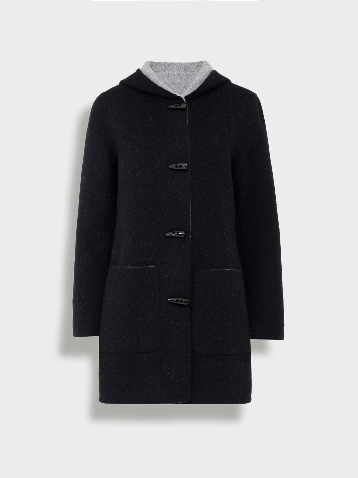 Alaia Reversible Alpaca Coat