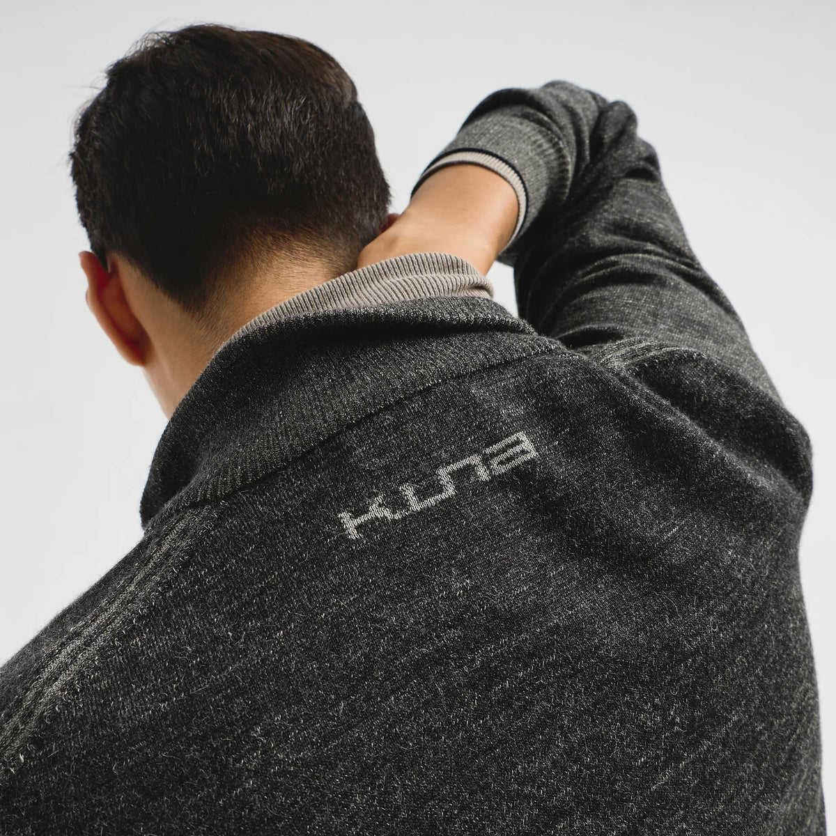 Chopin Quarter Zip Alpaca Sweater