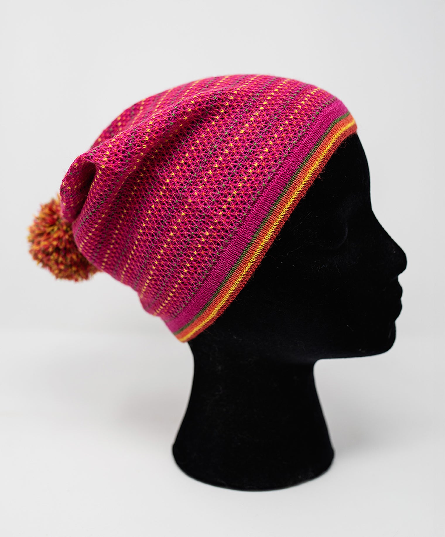 Striped Alpaca Toque