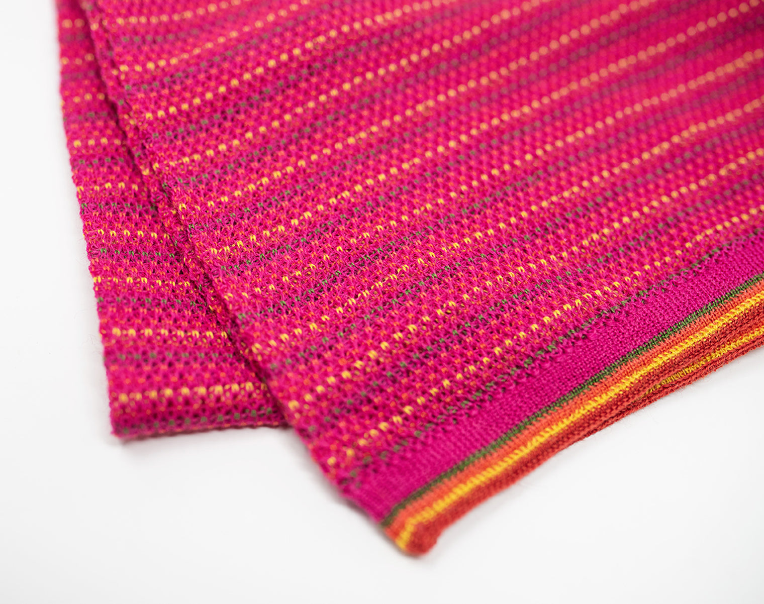 Striped Alpaca Scarf