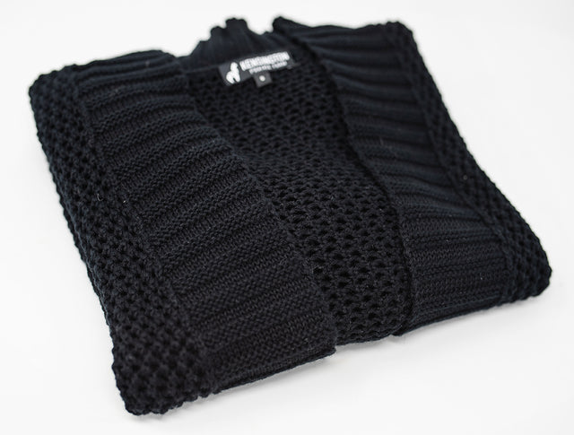 Women's Hole Knitted Cotton Cardigan