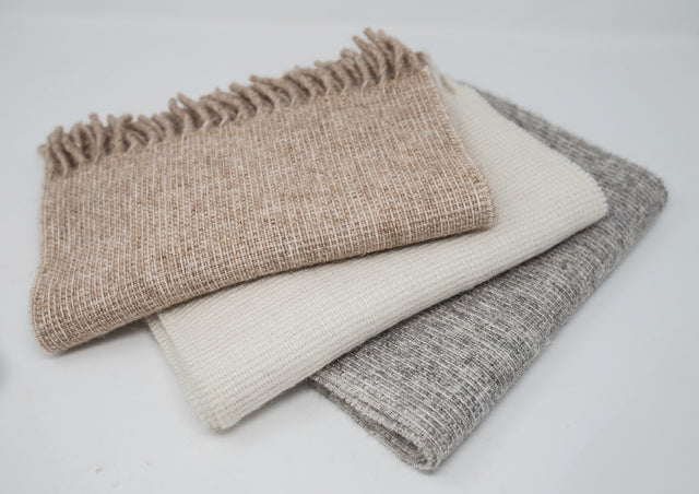 ECO Textured Alpaca Scarf