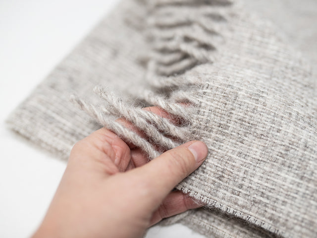ECO Textured Alpaca Scarf