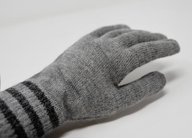 Alpaca Jersey Knitted Gloves