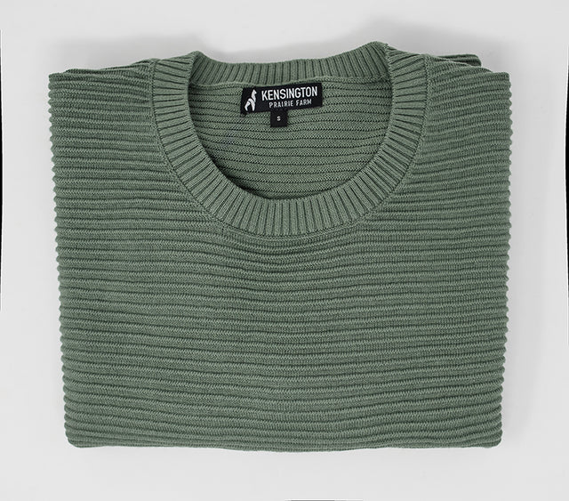 Men's Ottoman Ribbed Knit Sweater