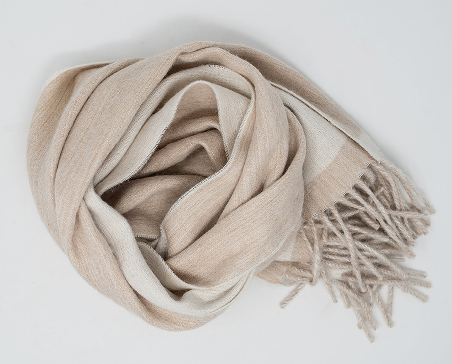 Eco Double Faced Alpaca Scarf