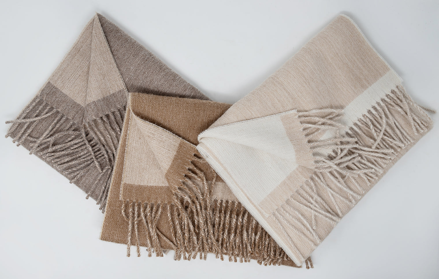 Eco Double Faced Alpaca Scarf