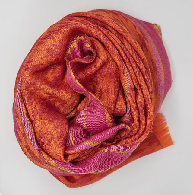 Baby Alpaca/Silk Shawl