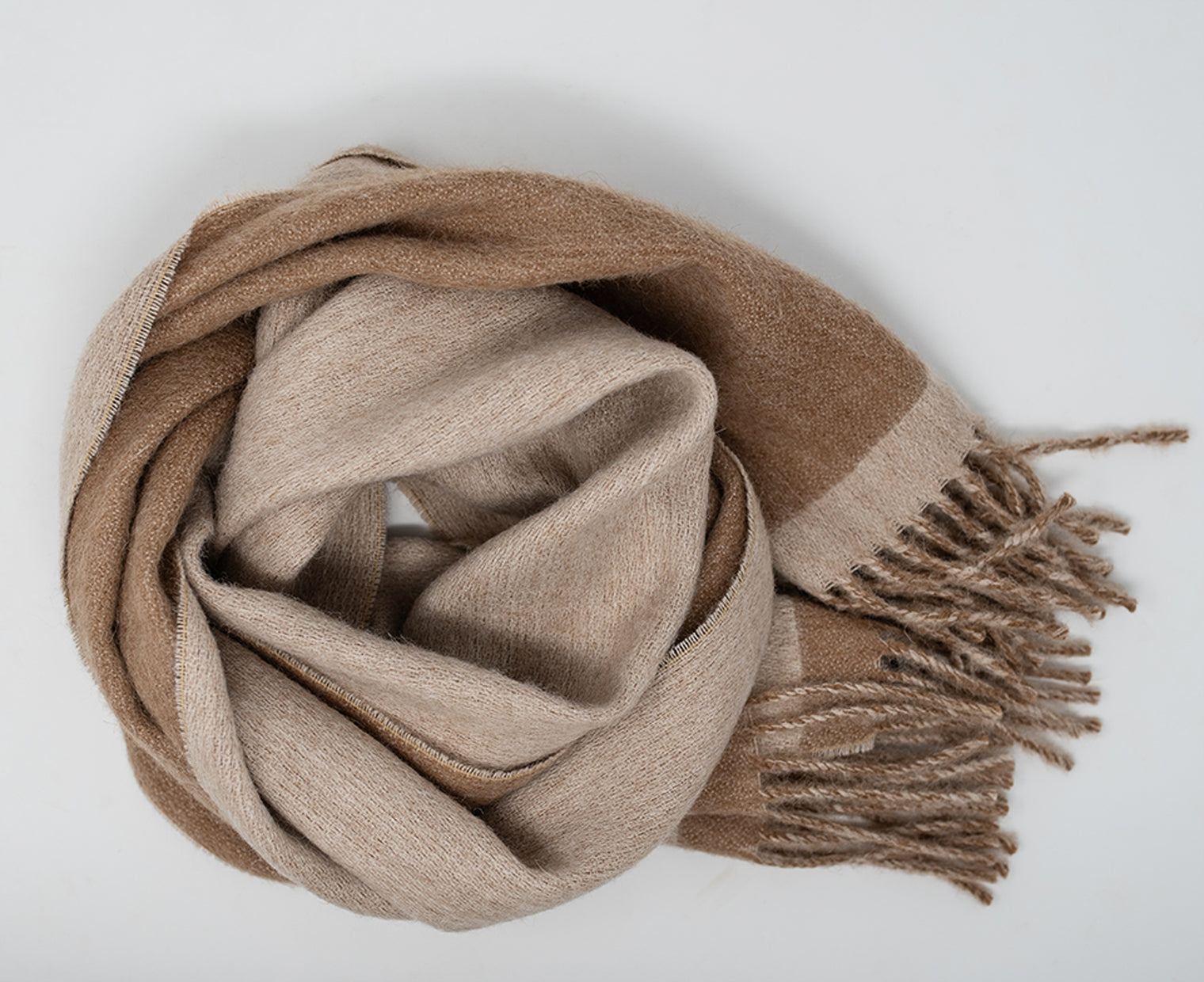 Eco Double Faced Alpaca Scarf