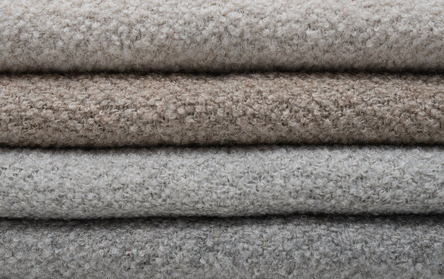 Undyed Alpaca Boucle Scarf