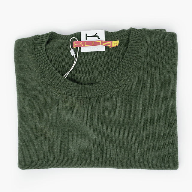 Alaska Crew Neck Baby Alpaca Sweater