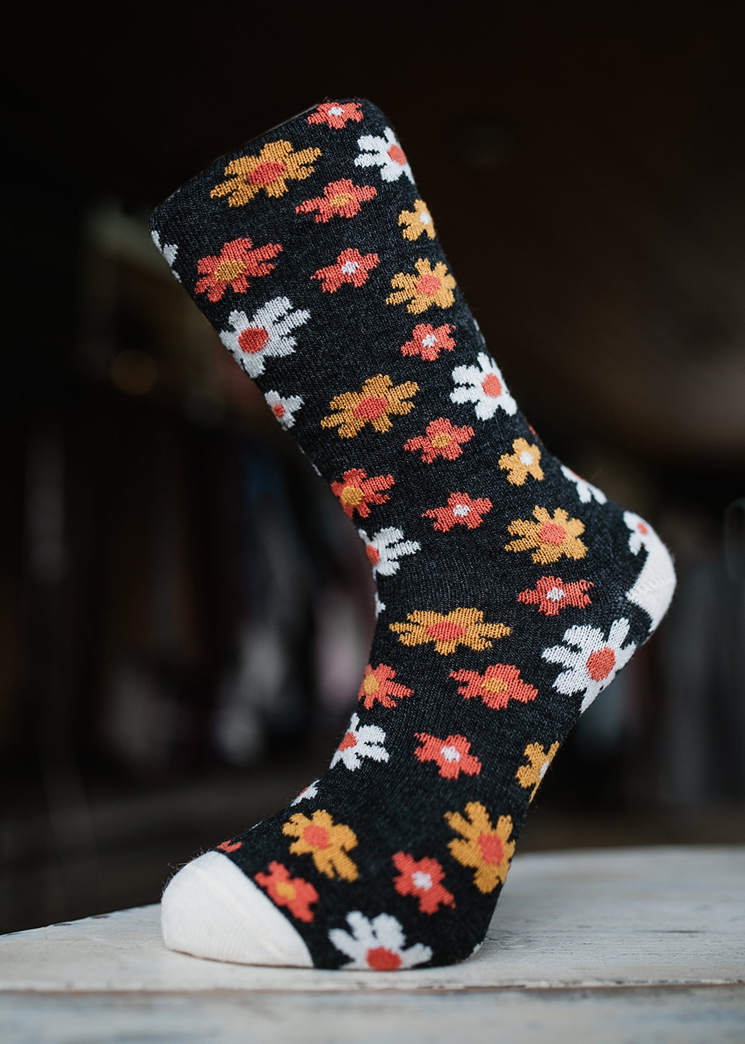 Harvest Flower Socks