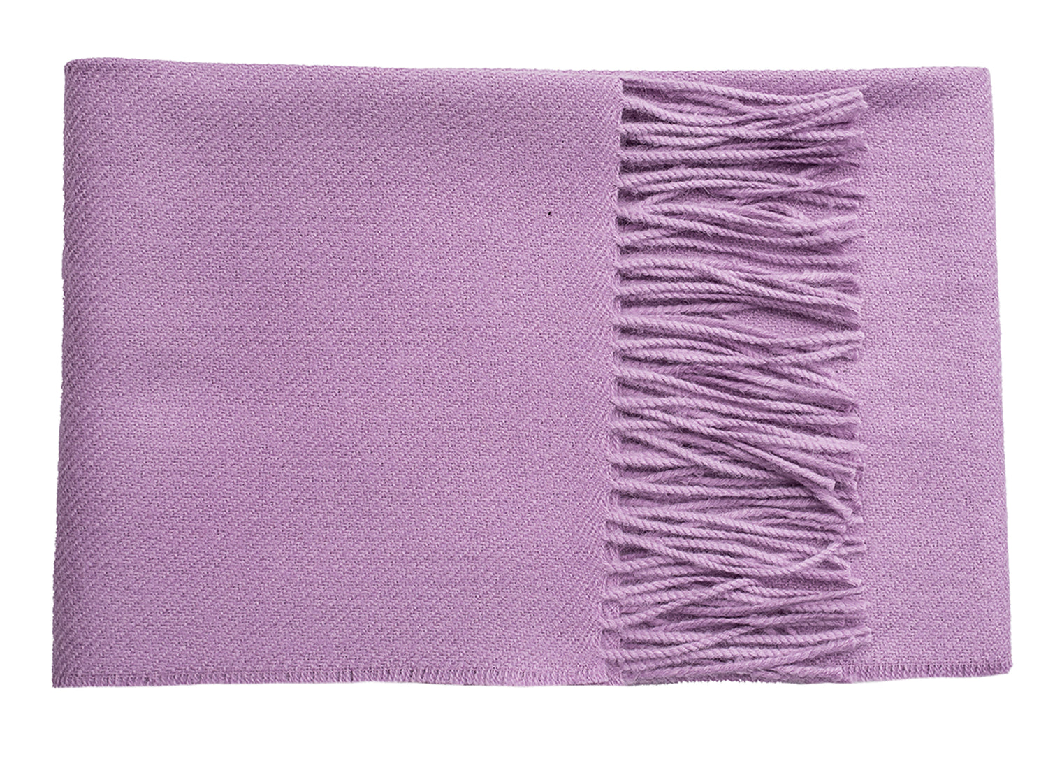 Solid Twill Alpaca Scarf