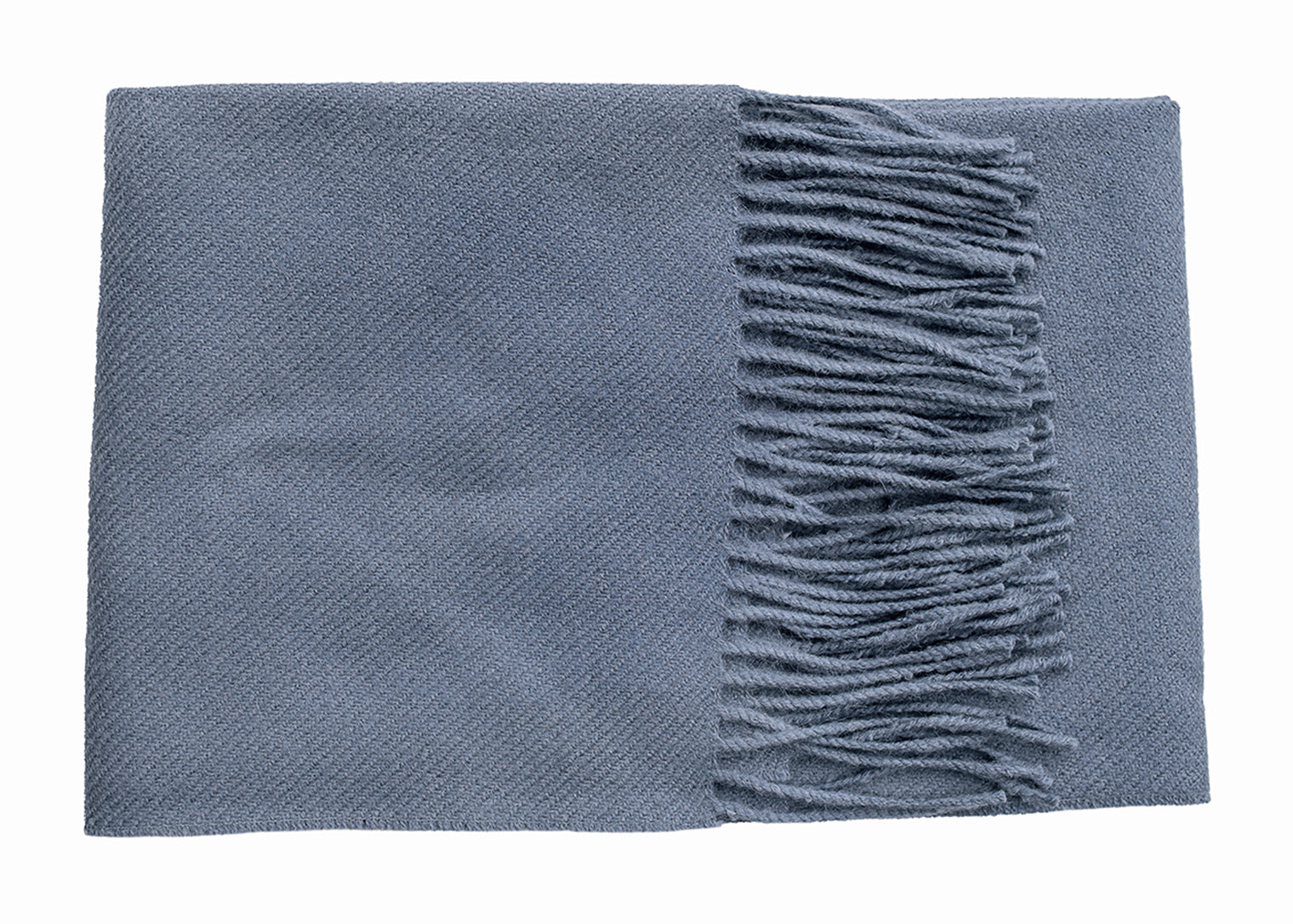 Solid Twill Alpaca Scarf