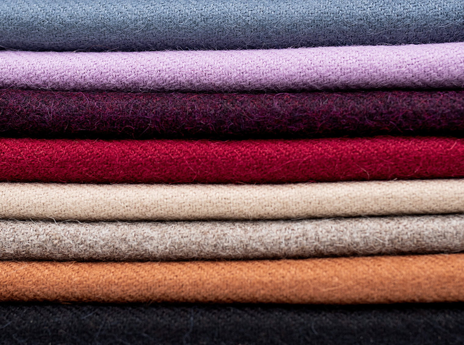 Solid Twill Alpaca Scarf