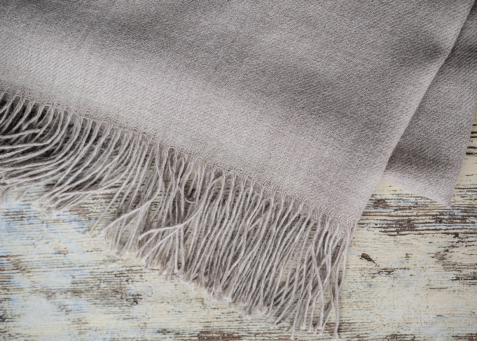 Unicolour Classic Alpaca Shawl