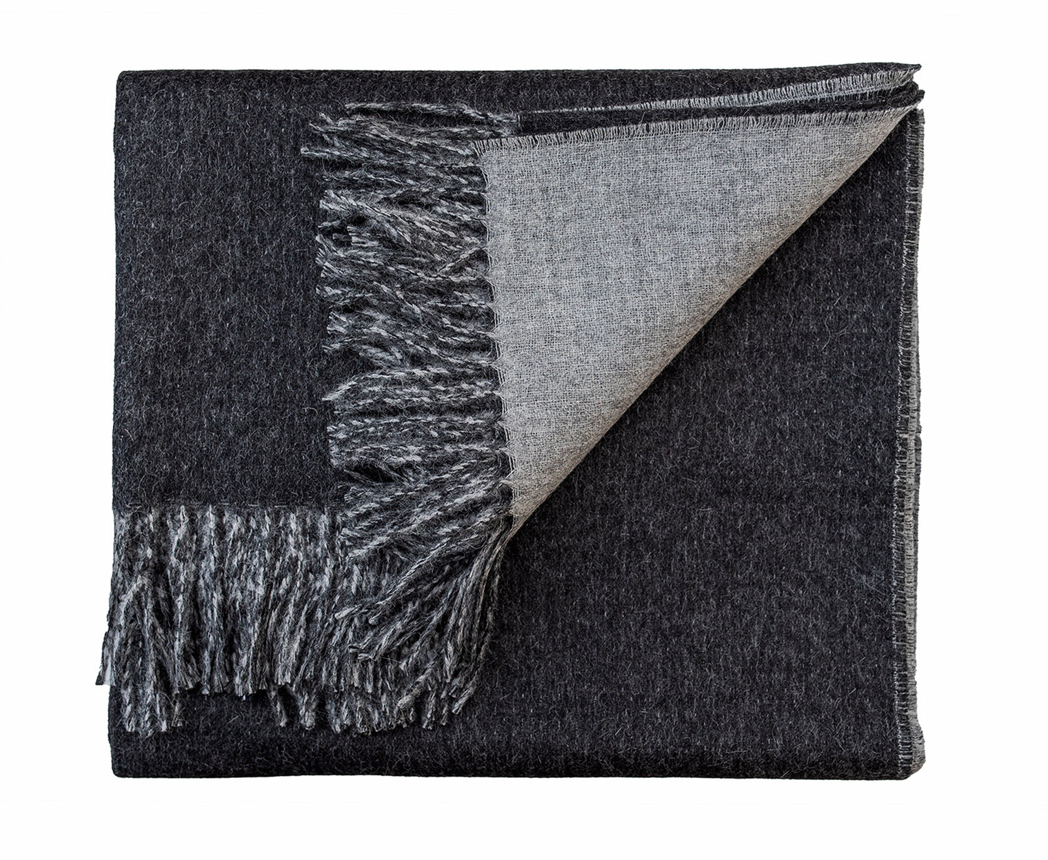 Double Face Alpaca Throw