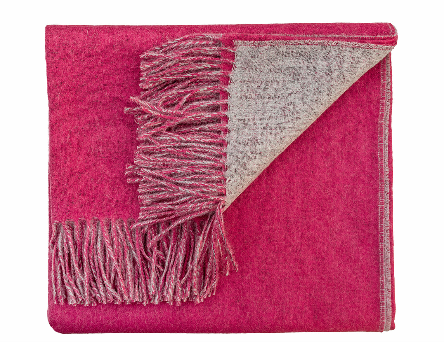 Double Face Alpaca Throw