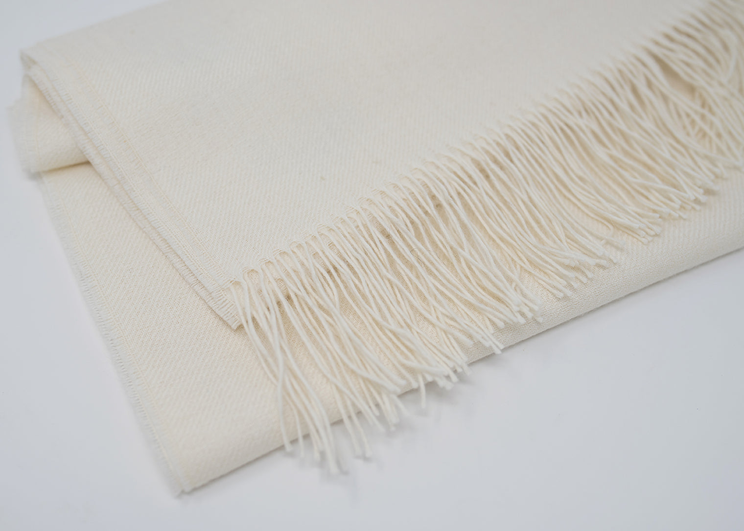 Undyed Classic Alpaca Shawl