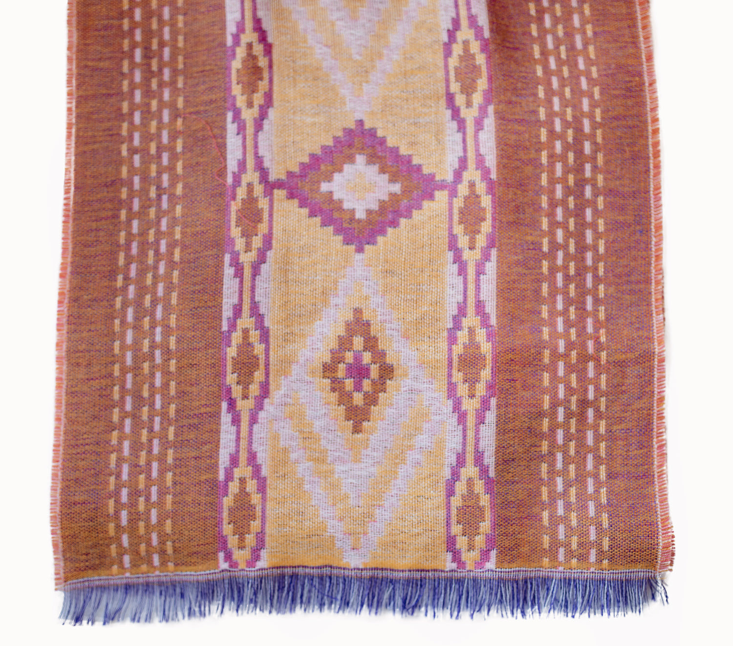 Baby Alpaca/Silk Ethnic Print Shawl