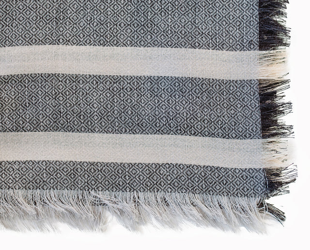 Baby Alpaca and Silk Shawl