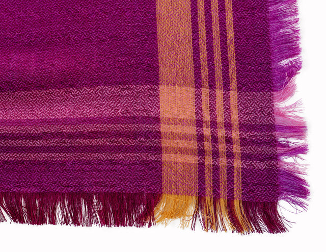 Baby Alpaca and Silk Shawl