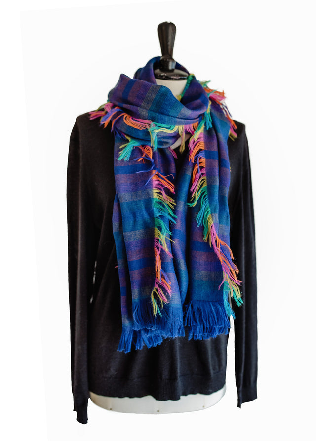 Baby Alpaca and Silk Shawl