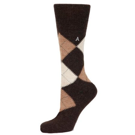 Baby Alpaca Argyle Socks
