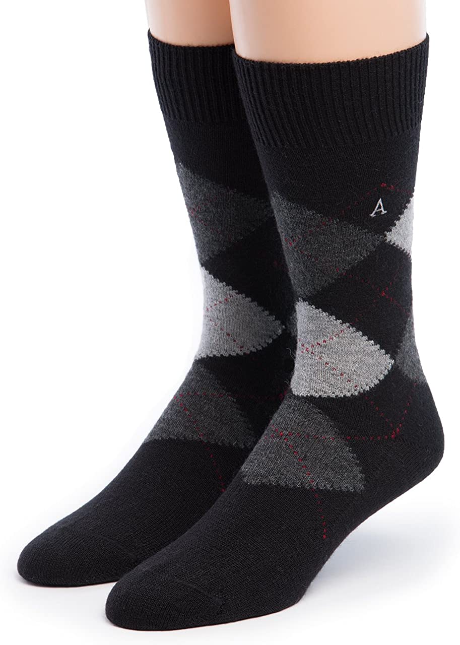Baby Alpaca Argyle Socks