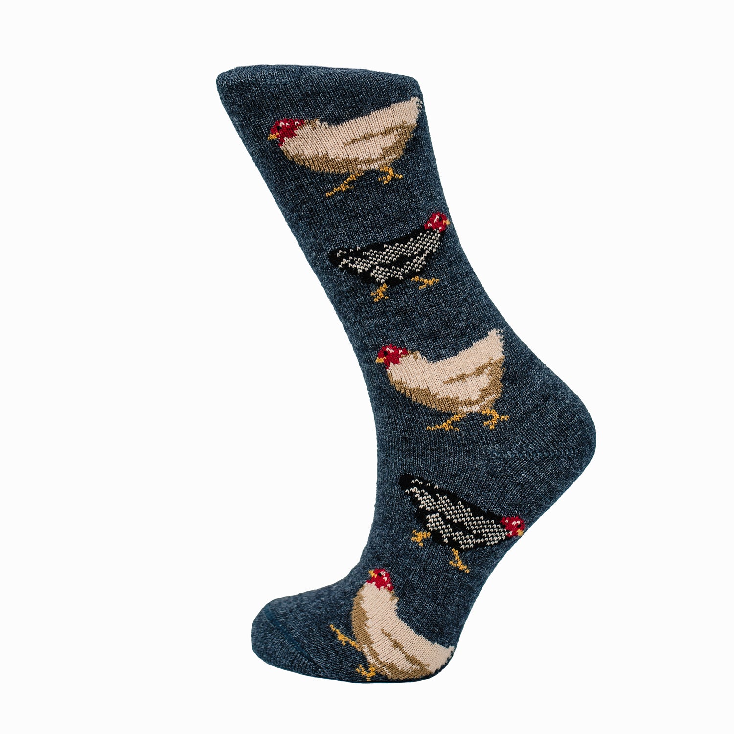 Alpaca Bamboo Chicken Socks