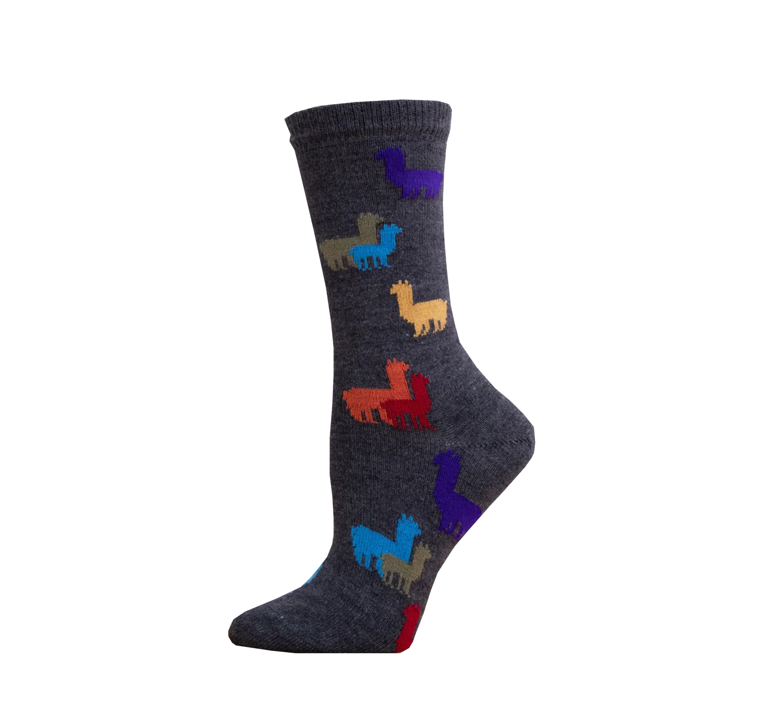 Alpaca Rainbow Herd Socks