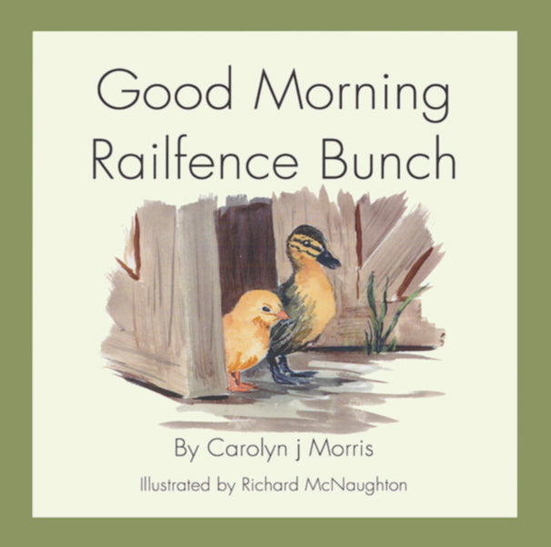 Good Morning Railfence Bunch Book