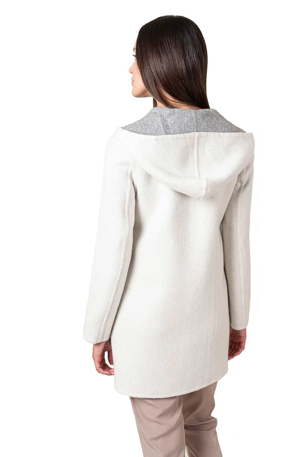 Reversible Alpaca Coat