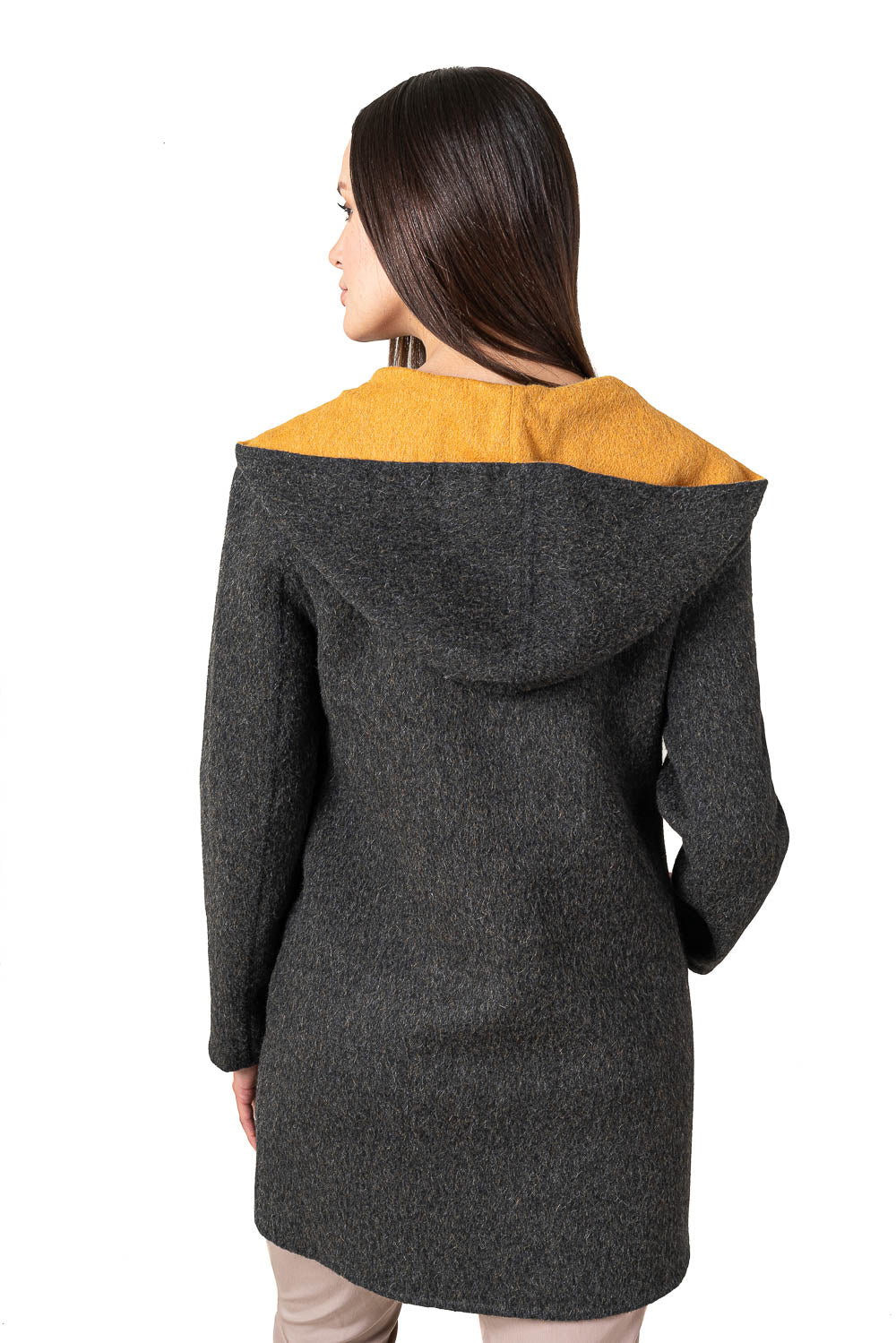 Reversible Alpaca Coat